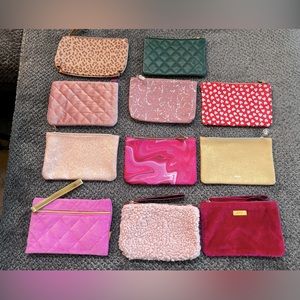 Ipsy Makeup Bags lot of 11